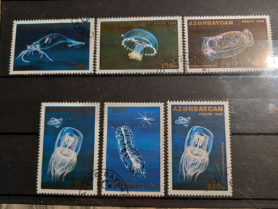 MERIELÄIMET eläinaiheinen sarja AZERBAIDZAN 1995 o