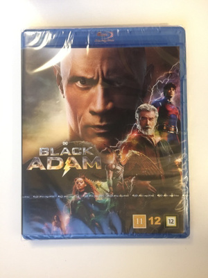 Black Adam (Blu-ray) Dwayne Johnson (2022) UUSI