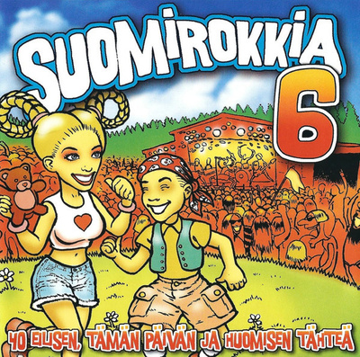 Suomirokkia 6 (2CD) Popeda Zen Cafe CMX Dingo Yö Nerdie HIM