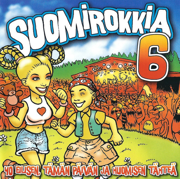 Suomirokkia 6 (2CD) Popeda Zen Cafe CMX Dingo Yö Nerdie HIM