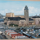 Helsinki, Rautatieasema ja Rautatientoria, bussit, p. 1968 - pikkukuva 1
