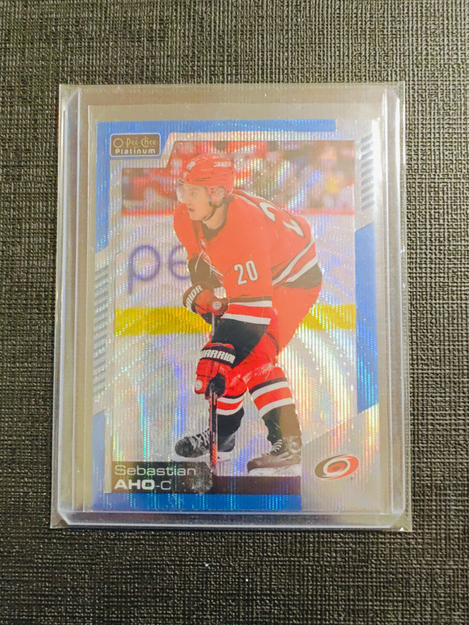 Sebastian Aho - 20-21 Opc Platinum Blue Surge