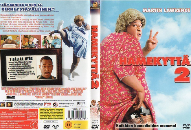Hamekyttä 2	(35 670)	k	-FI-	DVD	suomik.		martin lawrence	200