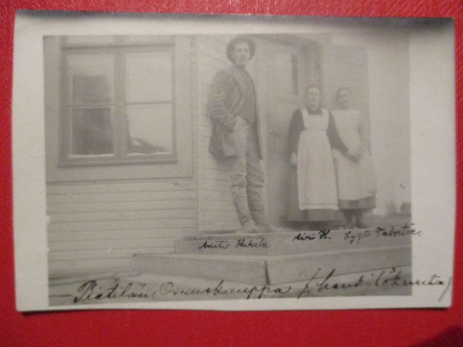VANHA POSTIKORTTI - PIETILÄN OSUUSKAUPPA 1915  (AB6)