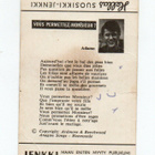 Purkkakuva Hellas SUOSIKKI-JENKKI n:o 29 DAM THE SHAM - pikkukuva 2