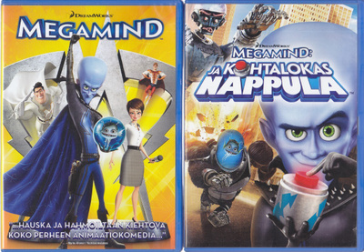Megamind + Megamind ja kohtalokas nappula (2xDVD)