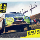 Marcus Grönholm - Harvinainen Wales Rally kortti nimmarilla - pikkukuva 1