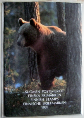 Suomen Postimerkit 1989 KARHU (Hy1)