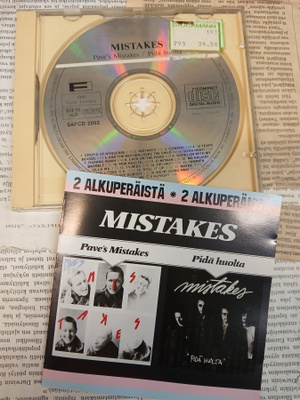Mistakes: 2 alkuperäistä (CD)