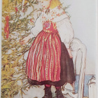 CARL LARSSON:  Julgranskonfekt-KULKEMATON JOULUKORTTI - pikkukuva 1