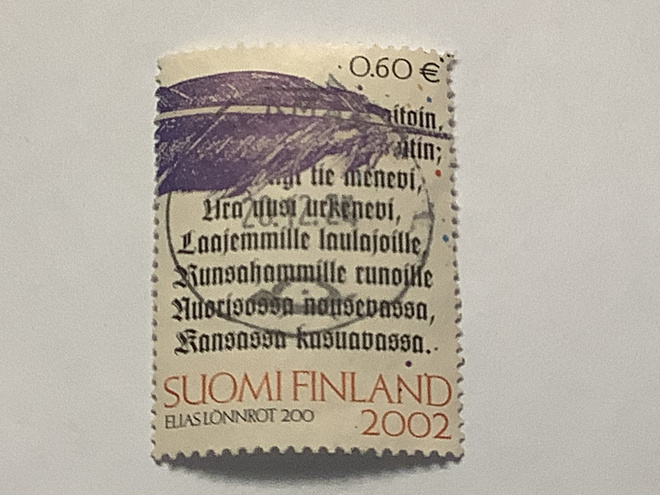 1606/ 2001 Elias Lönnrotin o leimattu loisto