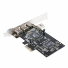 PCI Express x1 Firewire kortti 4x Firewire - pikkukuva 1