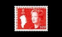 Grönlanti 189 ** Margrethe typ III 3,20 kr (1989)