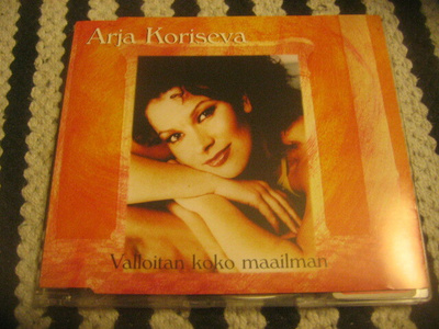 Arja Koriseva - Valloitan koko maailman (cds)