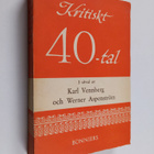 Kritiskt 40-tal - pikkukuva 1