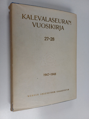 Kalevalaseuran vuosikirja 27-28