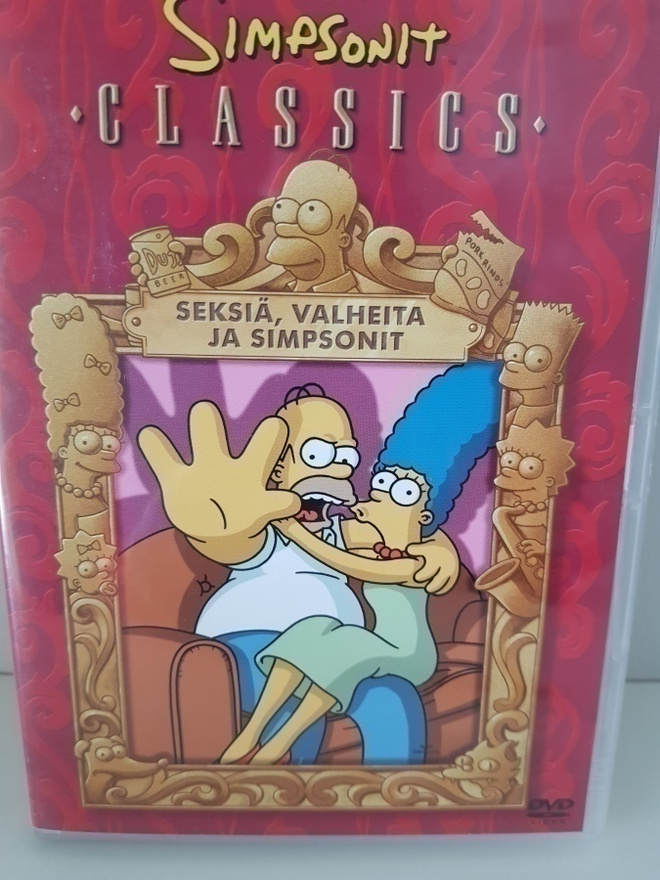 Simpsonit : Seksiä, valheita ja Simpsonit DVD