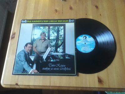Pasi Kaunisto – Kun Laulaa Vain Saan lp 1978