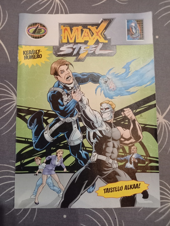 Max Steel: Taistelu alkaa, keräilynumero, 1999