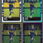 Bentancur Lewandowski, Rc-kortit, Euro 2016 Prizm red & blue - pikkukuva 2