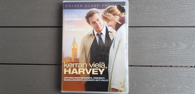 DVD: Kerran Vielä, Harvey (Dustin Hoffman,Emma Thompson 2008
