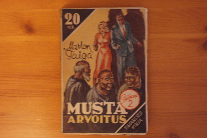 Marton Taiga:Musta arvoitus.1.P.1943.Nid.