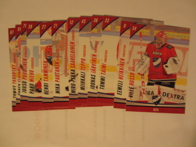 Cardset 2015-16 HIFK 202-213 teamset