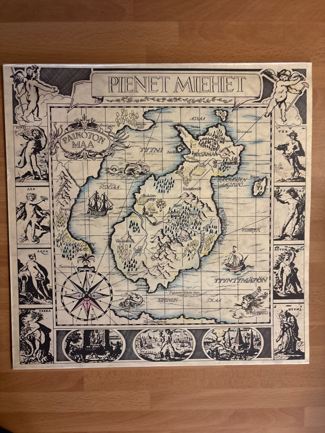 Pienet Miehet - Painoton maa LP ORIG. 91 Jäky,Nyman,Haavisto