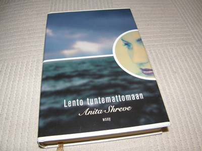 Anita Shreve Lento tuntemattomaan  -sid