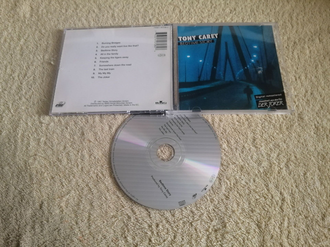 TONY CAREY - Bedtime Story CD