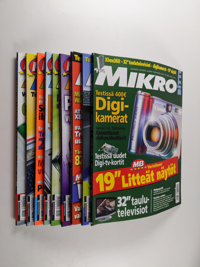 Mikrobitti vuosikerta 2005 (puuttuu nrot 1,4 ja 8)