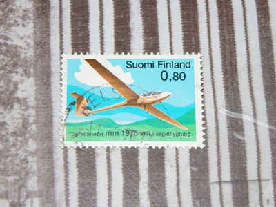 Purjelennon MM-kilpailut 1976 Lape 778 leimattu