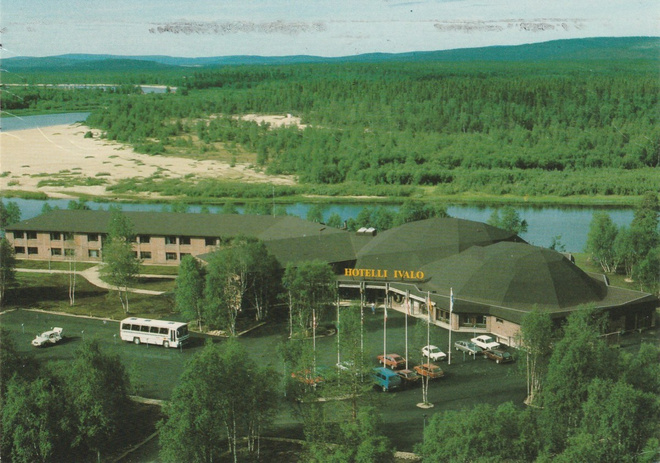 Postikortti, IVALO, Hotelli Ivalo