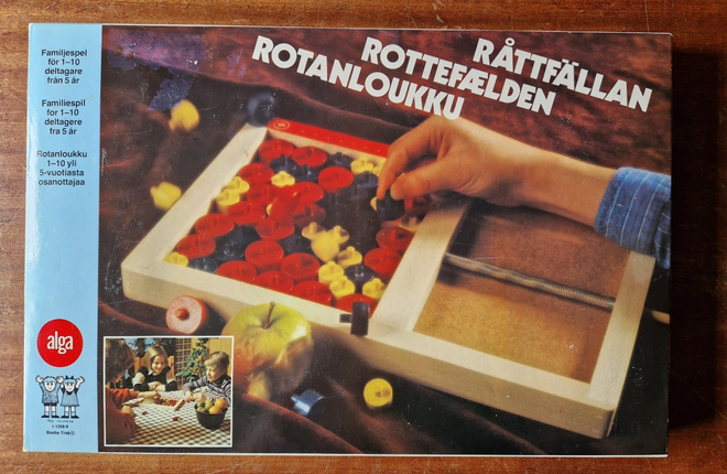 Rotanloukku Vintage lautapeli Alga