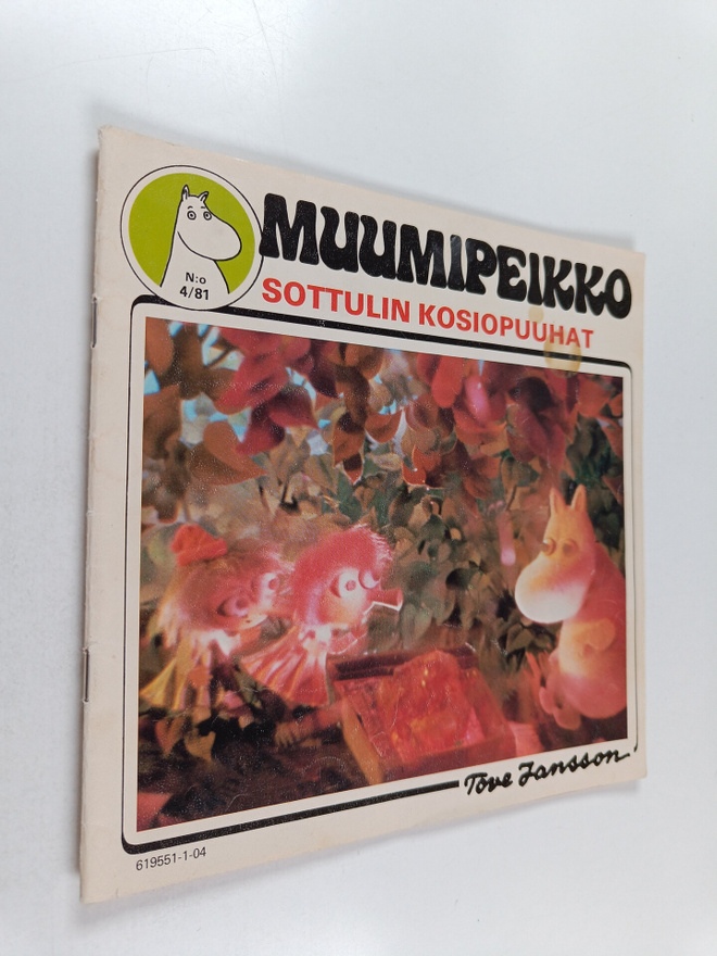 Tove Jansson : Muumipeikko 4/81 : Sottulin kosiopuuhat