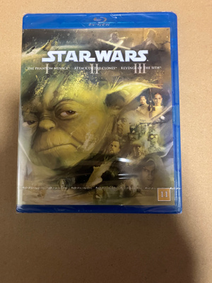 Star Wars: Prequel Trilogy Episode 1-3 Blu-ray UUSI suomitxt
