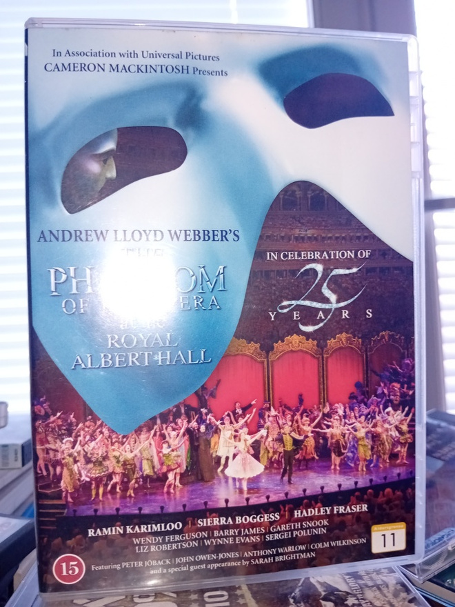 DVD The Phantom of the Opera at the Royal Albert Hall