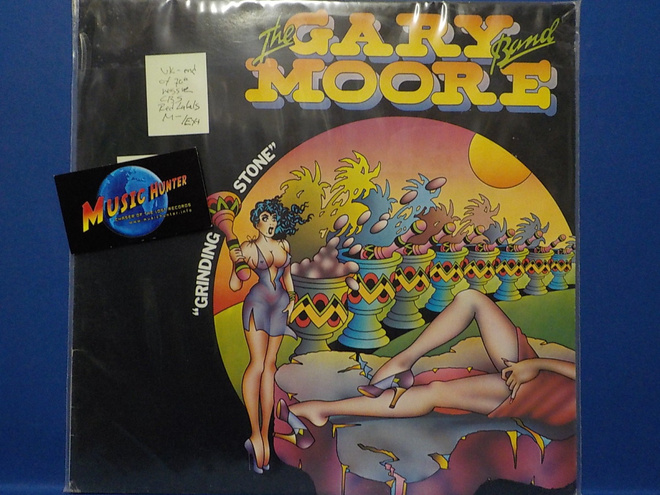 THE GARY MOORE BAND - GRINDING STONE - UK M-/EX+ LP