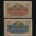 Saksa Notgeld 10, 50 Pfennig, Luckau 1917 - pikkukuva 2