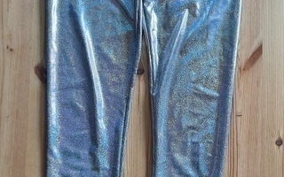 Hopea kimalle legginsit