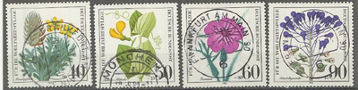 Länsi-Saksa Mi 1059-62 o