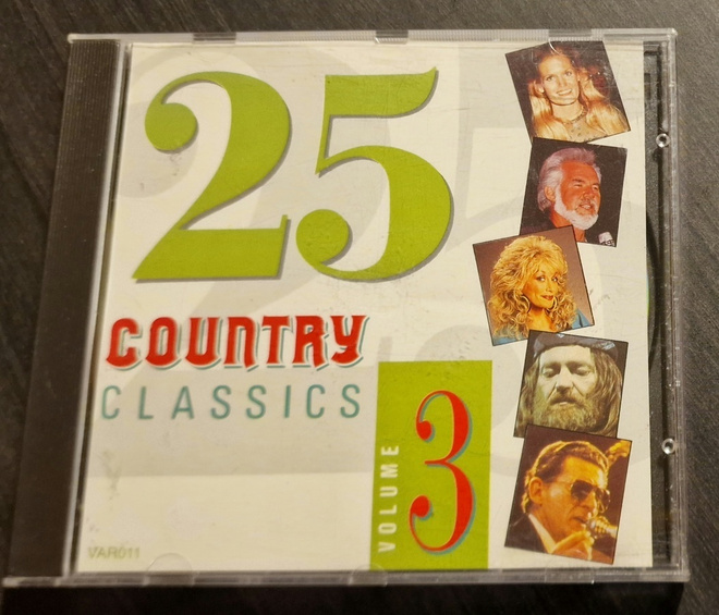 25 COUNTRY CLASSICS, VOL. 3 (CD UUDENVEROINEN) KENNY ROGERS