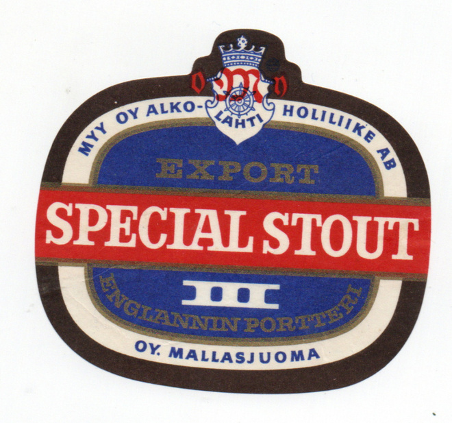 Oy Mallasjuoma EXPORT SPECIAL STOUT III