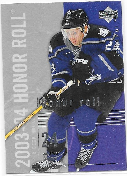 2003-04 UD Honor Roll #36 Alexander Frolov LA Kings