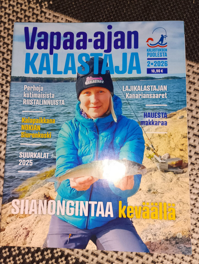 Vapaa-ajan kalastaja 2/2026