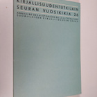 Kirjallisuudentutkijain Seuran vuosikirja 26 - pikkukuva 1