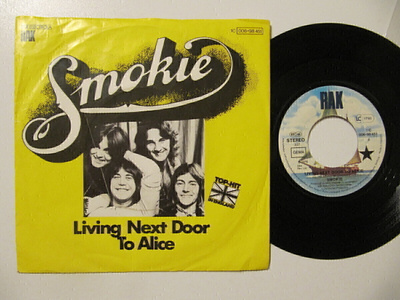 Smokie Living Next Door To Alice 7" sinkku