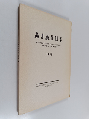 Ajatus 22 : Suomen filosofisen yhdistyksen vuosikirja 195...