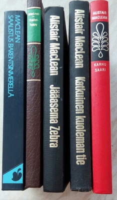 5 X Alistair MacLean