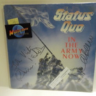 STATUS QUO - IN THE ARMY NOW EX-/EX- EU 1986 LP + nimmarit - pikkukuva 1